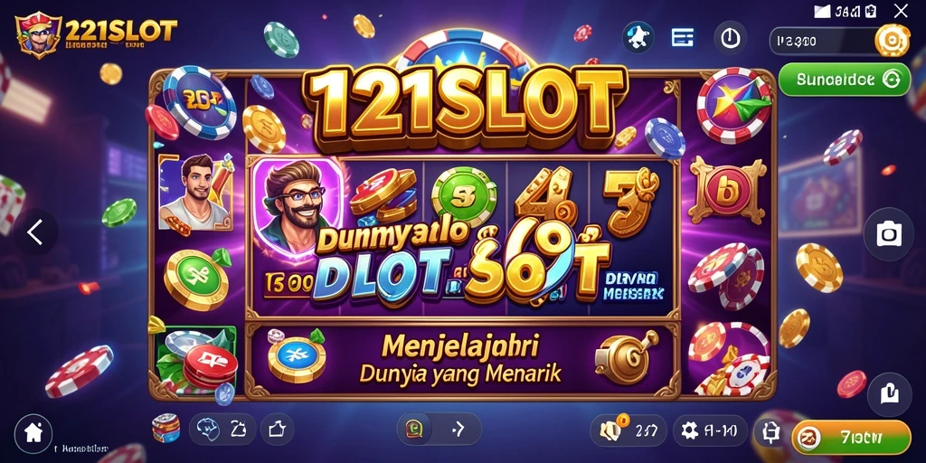 Tampilan menarik dari gameplay slot di 1121SLOT.