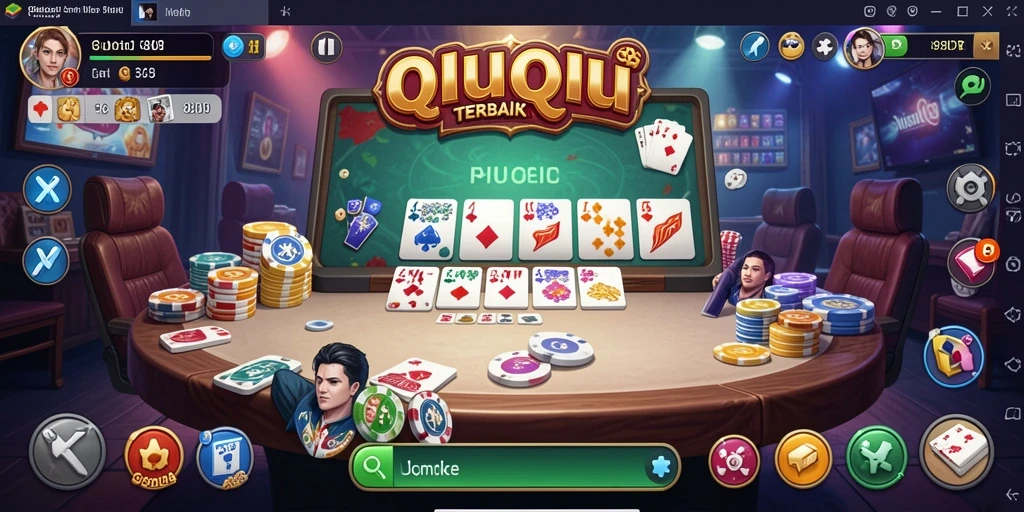 Screenshot utama menampilkan gameplay seru QiuQiu di 88IDR.