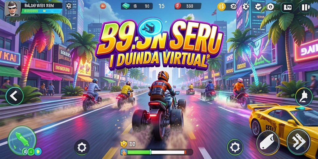 Screenshot 99SL menampilkan balapan mendebarkan dengan grafik yang menawan.