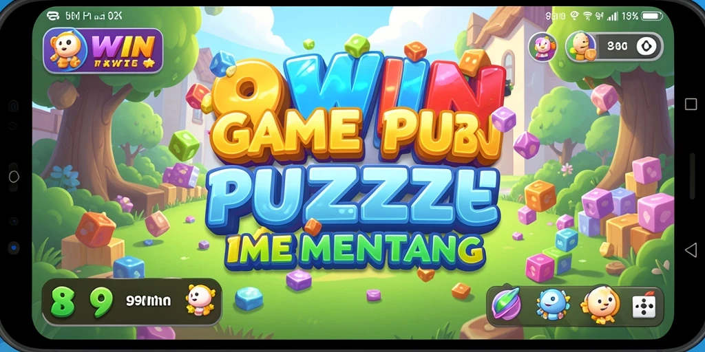 Gameplay 9WIN dengan teka-teki yang menantang dan menarik.