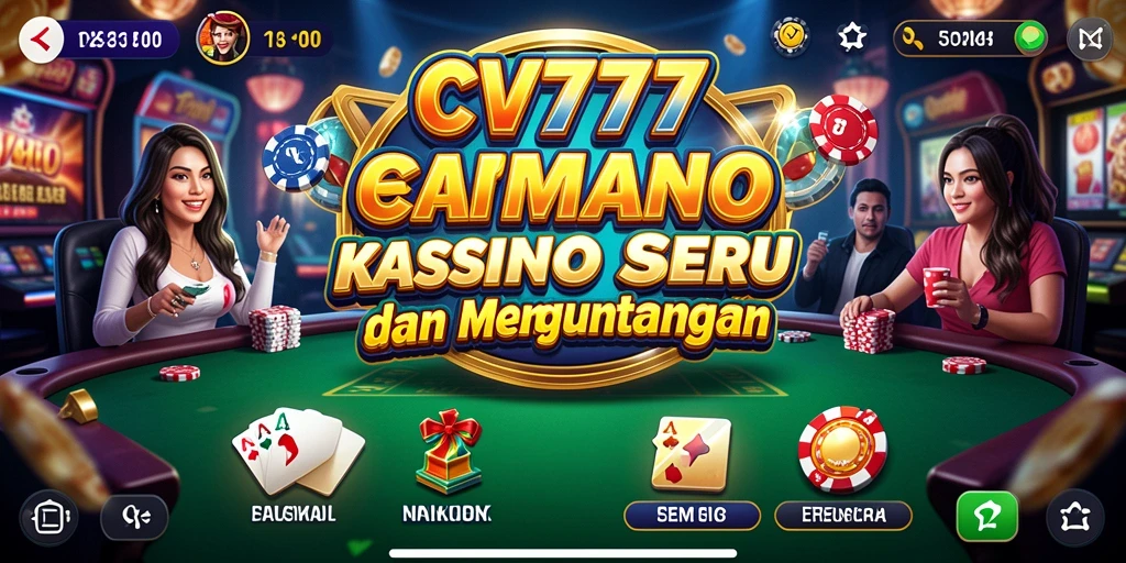 Tampilan gameplay menarik dan seru dari CV777.