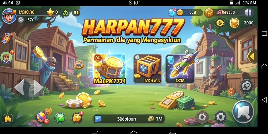 Tampilan gameplay menarik dan karakter yang menggemaskan.