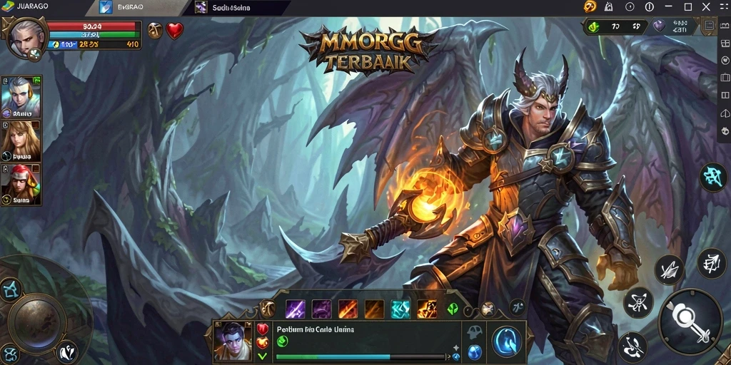 Tampilan gameplay JUARAGO yang memukau dan seru.