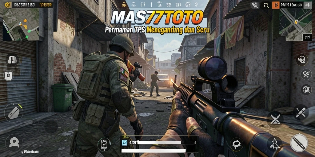 Tangkapan layar gameplay TPS yang menegangkan dan seru.