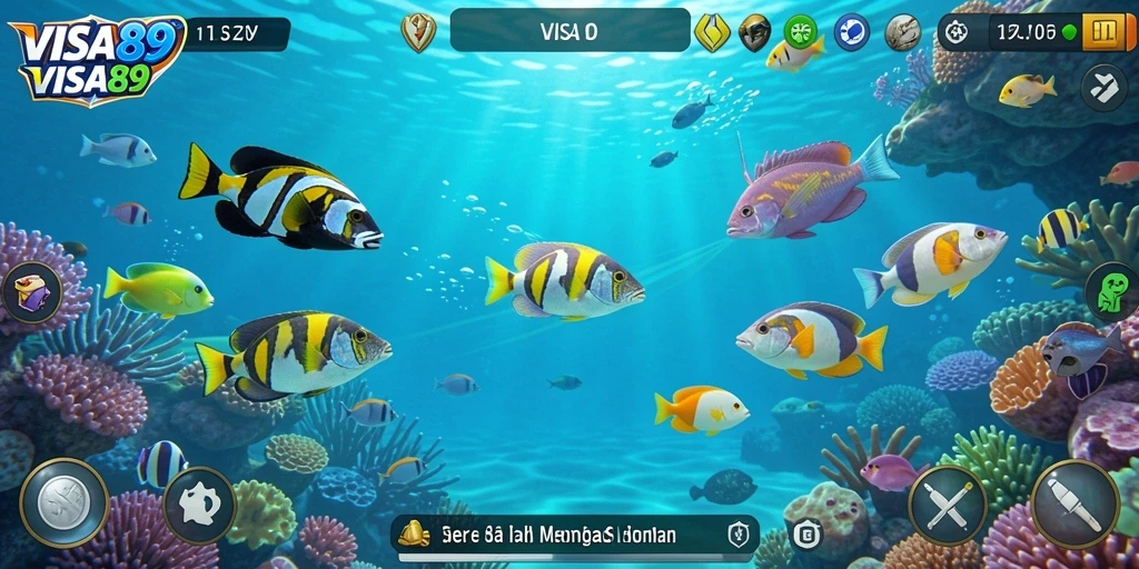 Screenshot gameplay Tembak Ikan yang seru dan menantang.