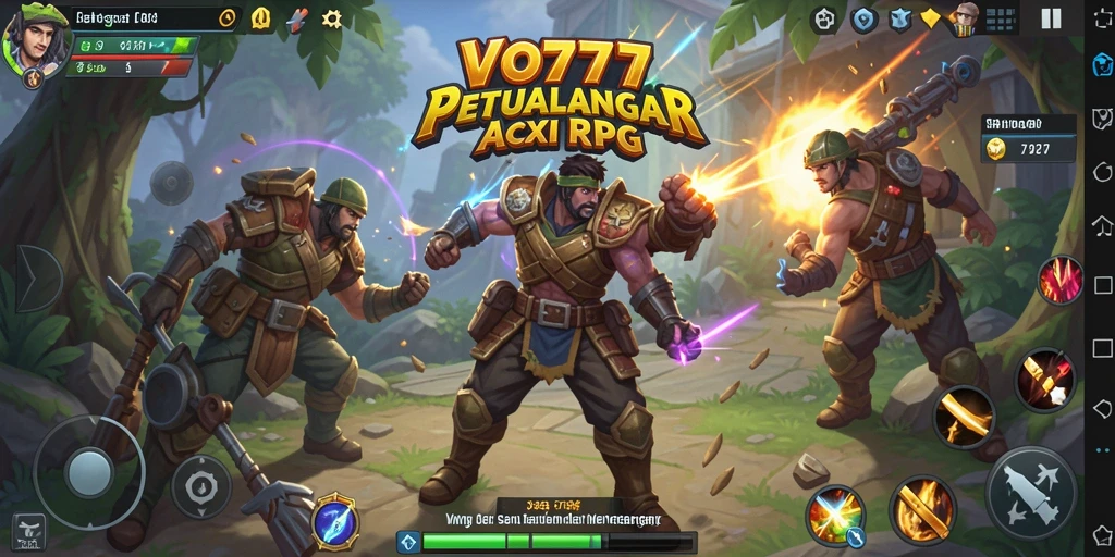 Tampilan screenshot utama VO777 menampilkan aksi seru dan pertempuran mendebarkan.